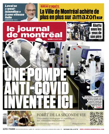 Le Journal de Montreal - 22 Aug 2023
