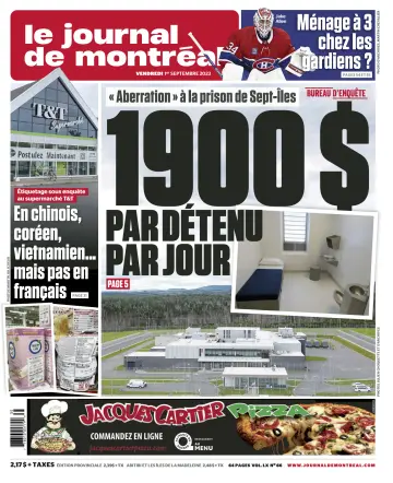 Le Journal de Montreal - 1 Sep 2023
