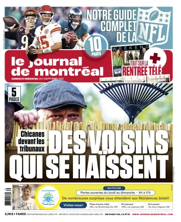 Le Journal de Montreal - 2 Sep 2023