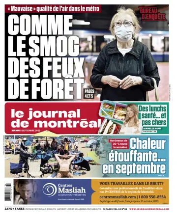 Le Journal de Montreal - 5 Sep 2023