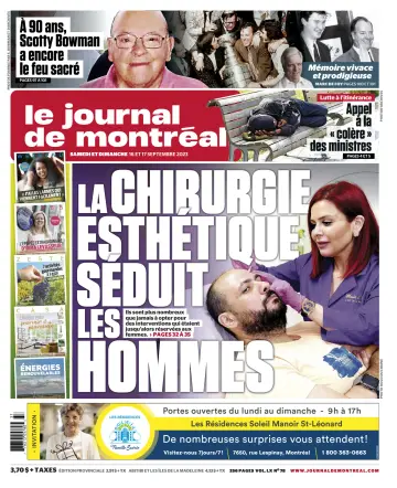 Le Journal de Montreal - 16 Sep 2023