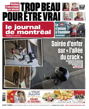 Le Journal de Montreal - 6 Oct 2023