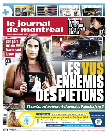 Le Journal de Montreal - 14 Oct 2023