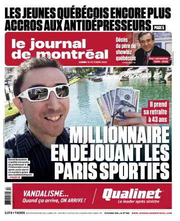 Le Journal de Montreal - 16 Oct 2023