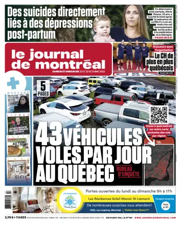 Le Journal de Montreal - 21 Oct 2023