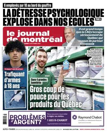 Le Journal de Montreal - 23 Oct 2023