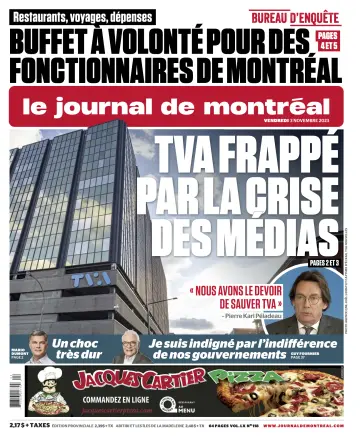 Le Journal de Montreal - 3 Nov 2023