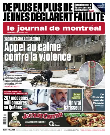 Le Journal de Montreal - 10 Nov 2023