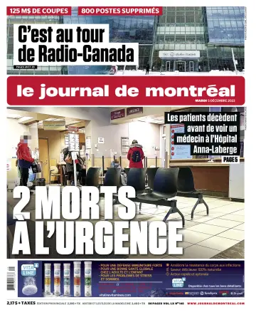 Le Journal de Montreal - 5 Dec 2023