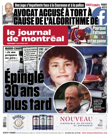 Le Journal de Montreal - 13 Dec 2023