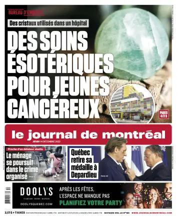 Le Journal de Montreal - 14 Dec 2023