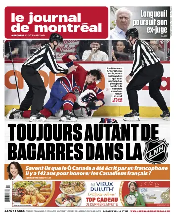 Le Journal de Montreal - 20 Dec 2023