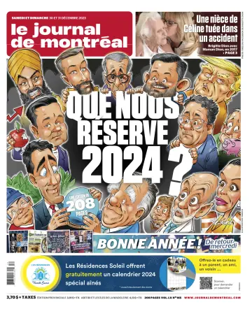 Le Journal de Montreal - 30 Dec 2023