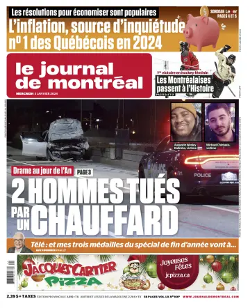 Le Journal de Montreal - 3 Jan 2024