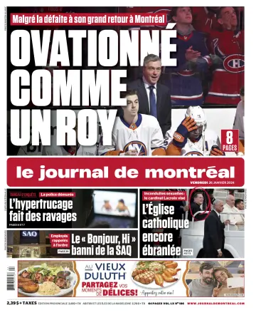 Le Journal de Montreal - 26 Jan 2024