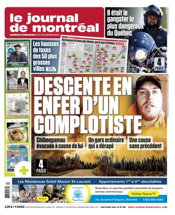 Le Journal de Montreal - 27 Jan 2024