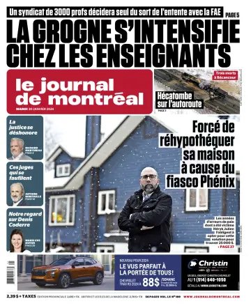 Le Journal de Montreal - 30 Jan 2024