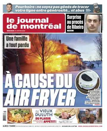 Le Journal de Montreal - 31 Jan 2024