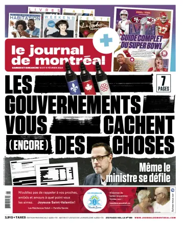 Le Journal de Montreal - 10 Feb 2024
