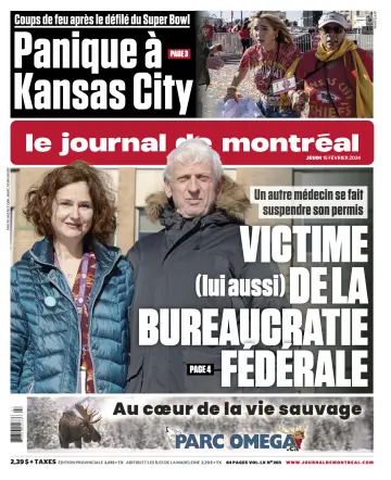 Le Journal de Montreal - 15 Feb 2024