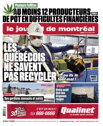 Le Journal de Montreal - 19 Feb 2024
