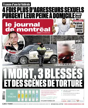 Le Journal de Montreal - 20 Feb 2024