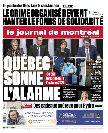 Le Journal de Montreal - 21 Feb 2024
