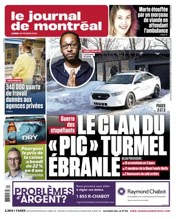 Le Journal de Montreal - 26 Feb 2024