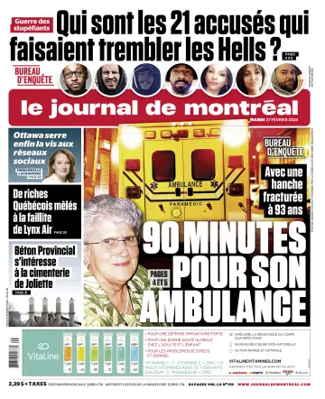 Le Journal de Montreal - 27 Feb 2024