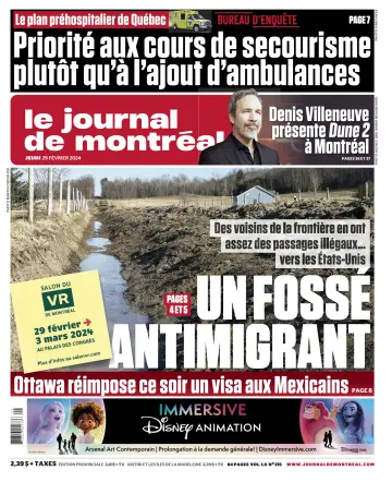 Le Journal de Montreal - 29 Feb 2024