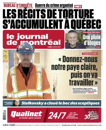 Le Journal de Montreal - 4 Mar 2024