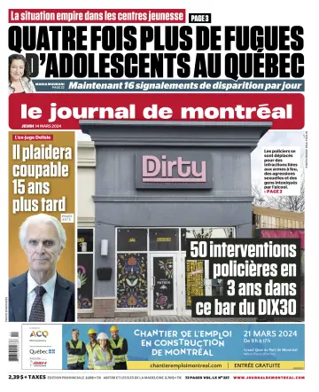 Le Journal de Montreal - 14 Mar 2024