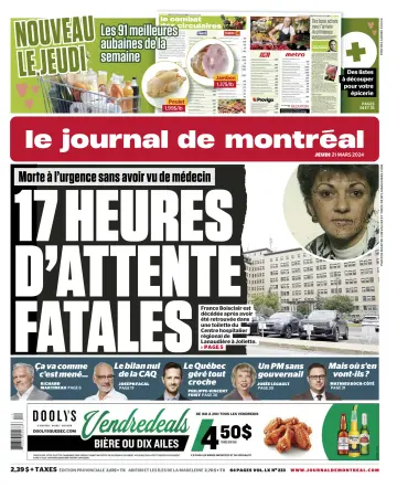 Le Journal de Montreal - 21 Mar 2024