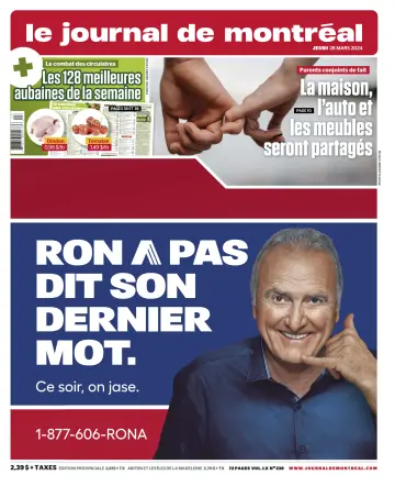 Le Journal de Montreal - 28 Mar 2024