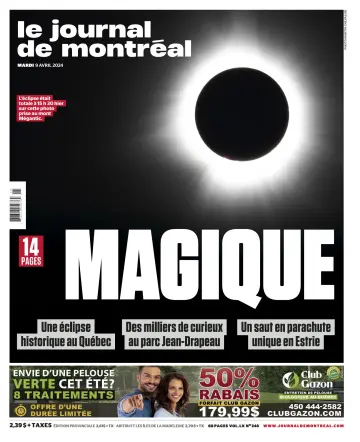 Le Journal de Montréal - 09 Nis 2024