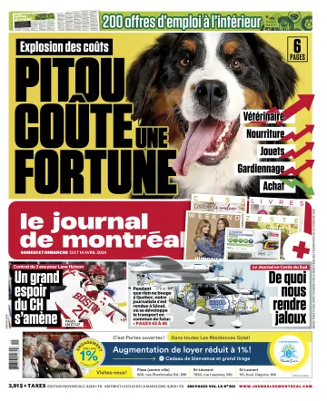 Le Journal de Montréal - 13 Apr. 2024
