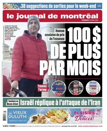 Le Journal de Montreal - 19 Apr 2024