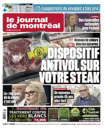 Le Journal de Montréal - 30 Apr. 2024