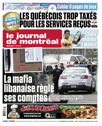 Le Journal de Montréal - 01 maio 2024