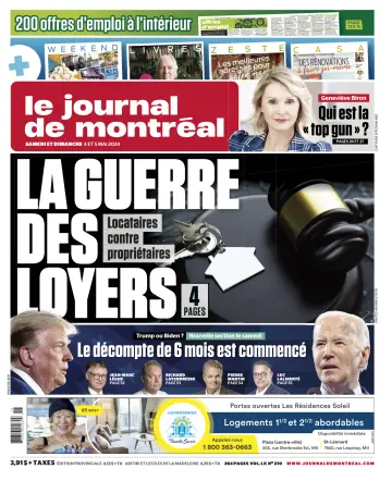 Le Journal de Montréal - 04 5月 2024