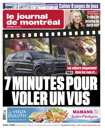 Le Journal de Montreal - 8 May 2024