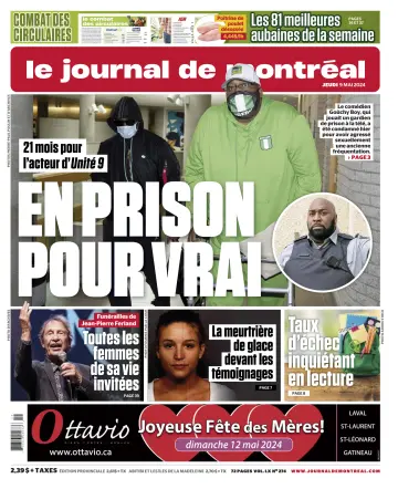 Le Journal de Montréal - 09 5月 2024