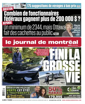 Le Journal de Montréal - 14 Mai 2024