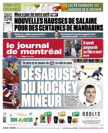 Le Journal de Montreal - 16 May 2024