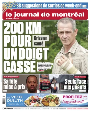 Le Journal de Montreal - 17 May 2024
