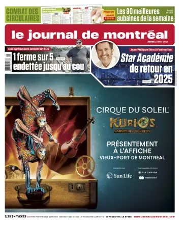 Le Journal de Montreal - 23 May 2024