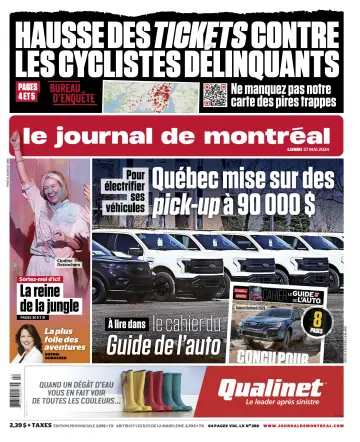 Le Journal de Montréal - 27 Bealtaine 2024