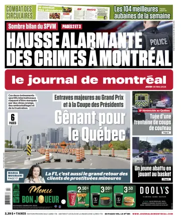 Le Journal de Montreal - 30 May 2024