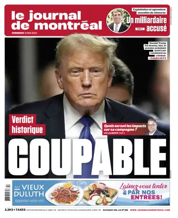 Le Journal de Montreal - 31 May 2024