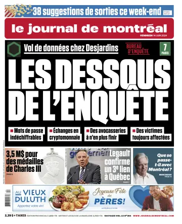 Le Journal de Montreal - 14 Jun 2024